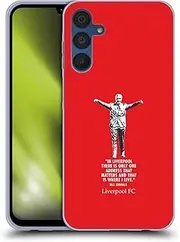 Head Case Designs Officially Licensed Liverpool Football Club Liverpool Bill Shankly Quotes Gel Case [Military Grade Protection] Compatible with Samsung Galaxy A15