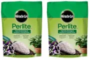 Miracle-Gro 74278430 8 Quart Perlite Potting Soil Amendment Conditioner - 2 Bags