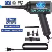 500W Electric Air Duster&Air Pump Canned Air Compressed Air Cans for Computer,PC