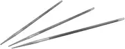 3Pcs Set 3/16 4.8mm Round Bearing Steel Chainsaw Files for Woodwork
