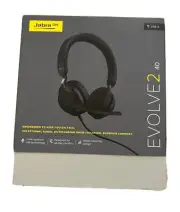 Jabra Evolve2 40 Stereo Headset (MS Teams, USB-A) - Black