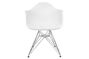 SK Designer Living | Replica Eames DAR Eiffel Chair | White & Chrome