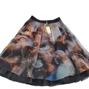 TED BAKER Langley Floral Skirt Blooms of Enchantment size 2 NEW WITH TAGS