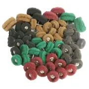 58PCS Abrasive Buffing Polishing Wheel Set for Rotary ToolsScouring pad Mini