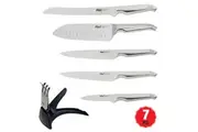Furi Pro Wooden Knife Block Set 7 Piece