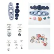 Tool for Cover Buttons 5 Sizes Button Maker Tool for Jeans Down Jacket Shirt