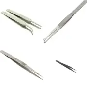 Jewelry Beading Tweezers Set for Repair Art Craft Hobby Tool