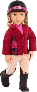Our Generation – Posable 18-inch Equestrian Doll – Blonde Hair & Blue Eyes – Horseback Riding Outfit & Accessories – Pretend Play – Toys for Kids Ages 3+ – Lily Anna