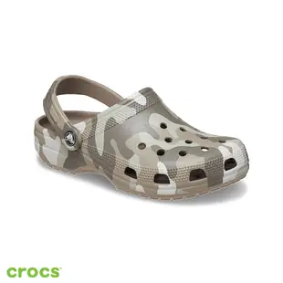 Crocs 卡駱馳 (中性鞋) 迷彩印花經典克駱格-206454-2ZJ