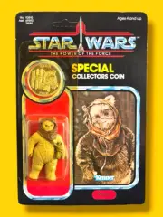 Star Wars Vintage Kenner WAROK Ewok POTF Last 17 Power of the Force MOC 1984