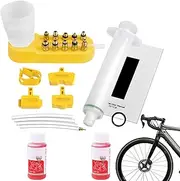 Brake Bleeding Tool,Clutch Bleeding Extractor Tool with High Performance Brake Fluid - Manual Cylinder Repair Bleeder Set for Riding, Home, Repair Shop, Factory