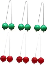 Ｓｉｍｈｏａ 6X Ladder Balls Golf Tossing Ball Outdoor Lawn Yard Game Accessories Ladder Toss Game