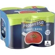 Progresso Tomato Basil Soup Vegetable Classics Canned Soup Gluten Free Soup 1...
