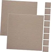 MUSISALY Removable Floor Stickers 10pcs Adhesive Tile Decals for Home Office Carpet Tiles