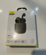 wireless earphone - true wireles baseus w04 - automatic switch - hi-fi mega bass