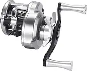 Fishing Reel Baitcaster High Speed Reel with Magnetic Brake Gears for Left Hand