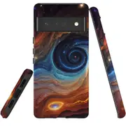 For Google Pixel 6 Pro Tough Protective Cover, Eye Of The Galaxy