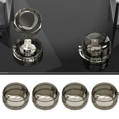6 Pcs Gas Knob Protector Childproof Cover Stove Protective Baby Covers Kid New ^