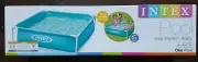 Intex Mini Frame Pool 48"x48" Square Kids Wading Kiddie Swimming Pool Blue [NEW]