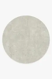245' Round | Machine Washable Runner Rug | Kid & Pet Friendly | Indoor Rug | Serenata Ash Grey Rug | Ruggable