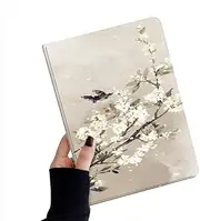 Case for iPad Pro 11-inch (4th/3rd/2nd Generation) 2022/2021/2020 - Flower Pattern Cute Slim Leather Folio Stand Cover with Pencil Holder, Auto Wake/Sleep(iPadPro11, Color L)