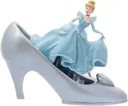 Enesco Disney Showcase 100 Years of Wonder Cinderella and her Glass Slipper Figurine, 7 Inches, Multicolor
