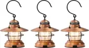New Barebones Living Edison Mini Lantern Copper 3pk LIV-278
