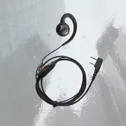 PTT Swivel Headset Earpiece for Kenwood Radio TH-K20A TK-3160 NX-320 H-777 UV-5R