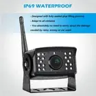 Digital Wireless Truck Reversing Camera IP69 Waterproof Night Vision For Monitor