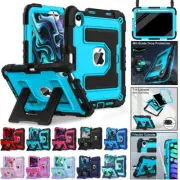 For iPad mini A17 Pro 7th 6th Gen 8.3" Shockproof Case Heavy Duty Stand Cover