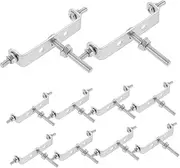LOORGVEL 1 Set Bike Cargo Rear Rack Connector Shaped Adapter for Bicycle Rear Rack Easy Installation Versatile Use for Mountain Bikes More Fixator