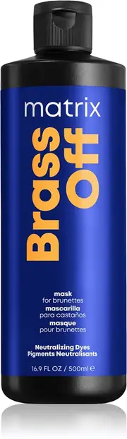 Matrix Brass Off Total Results Mask For Brunette 500 Ml