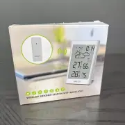 BALDR Wireless Weather Station Digital Indoor Outdoor Thermometer Hygrometer