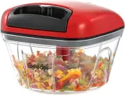 Vegetable Fruit Chopper Cutter Geedel Pull Food Onion Veggie Manual Dicer Slicer