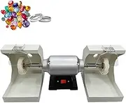 Dental Polishing Lathe, Laboratory Equipment Polishing Machine, 550W Small Bench Buffing Grinder, 3000rpm Jewelry Polisher for Jewelry Making, Woodworking, Handmade DIY