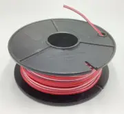 Tycab Single Core 4mm (1.84mm2) Red/White Automotive Cable 30 Meters WEAK TRACE