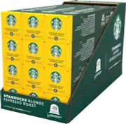 by Nespresso Blonde Espresso Roast Coffee 10 Pods (120 Count, Pack of 12)