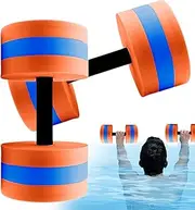 Dumbbells Water Weights – Travel Gym, Workout Set | Portable Inflatable Adjustable Fitness Training Equipment for Strength Exercise Muscle Building Home Aquatic Use Outdoor Carry Kit