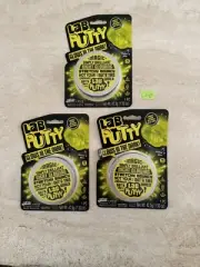 Lab Putty Glows In The Dark Set of 3 New with Tags