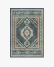 120' x 185' | Machine Washable Runner Rug | Kid & Pet Friendly | Indoor Rug | Rayne Soft Navy Flatwoven Rug | Ruggable