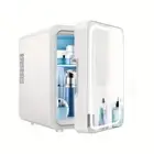 Mirror Fridge Beauty mini Home And Car Use Refrigerator 4L Mini Fridge