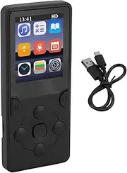 MP3 Player with Intelligent Digital Noise Reduction, Portable Music Player Supports 128GB, 1.77inch TFT Color Screen, Built in Speaker, Picture, Stopwatch