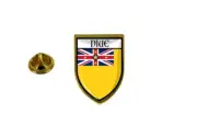 pins pin's flag national badge backpack hat shield world niue