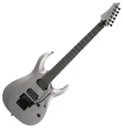Cort X500 Menace Gray Satin Electric Guitar FloydRose FR Reverse Headstock