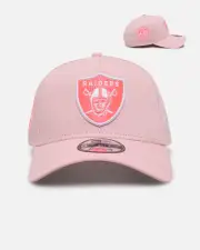 [New Era] New Era Las Vegas Raiders 'Polychromatic' 9forty A-frame Snapback Pink - Size ONE ONE Pink