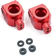 LAPOOH Rear Stub Axle Carriers Metal Axle Carriers 2pcs for 1/10 104001 Off-Road Car Upgrades Parts Accessories Replace 1862