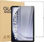 [Lnuyefn] Screen Protector For Galaxy Tab A9 Plus 11 inch 2023, Tempered Glass Film Guard For Samsung Tablet A9 Plus Model SM-X210/X216/X218 Anti-Scratch 9H Hardness Bubble-free Clear