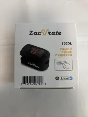 Zacurate 500DL Pro Series Fingertip Pulse Oximeter SpO2 Meter O2 Monitor Meter