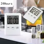 Magnetic Square LCD Digital Timer Kitchen Cooking Countdown Alarm Clock Tools 75