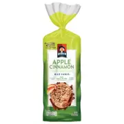 Quaker Rice Cakes, Apple Cinnamon, 6.53 Oz Each (4 Pack)